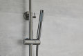 Dusjsett m/termostat Ø250 mm gunmetal